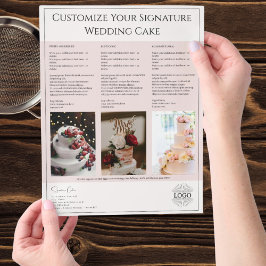 Cake Advertising Reklamblad