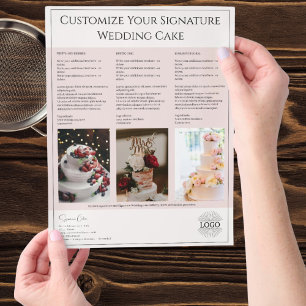 Cake Advertising Reklamblad