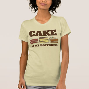 Cake är min Boykompis Carrot Gult Red Velvet T-shirt