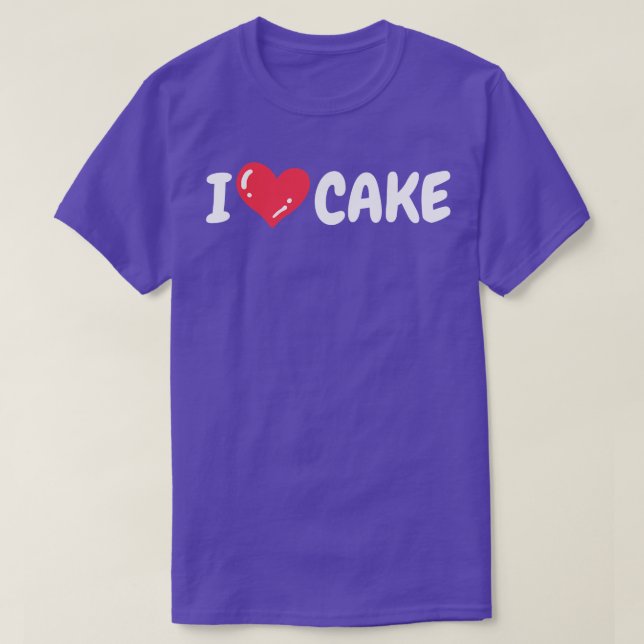 Cake Baker Cake Älskare Dessert T Shirt (Design framsida)