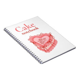 Cake Baking Journal for Favorite Recipes Anteckningsbok