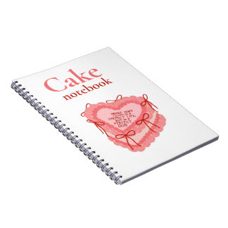 Cake Baking Journal for Favorite Recipes Anteckningsbok