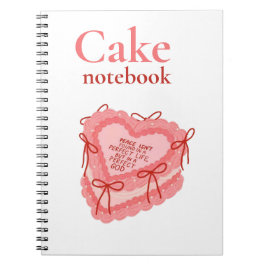 Cake Baking Journal for Favorite Recipes Anteckningsbok