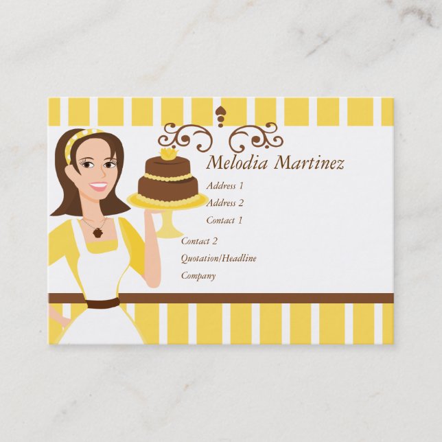 Cake Beauty Visitkort (Framsida)