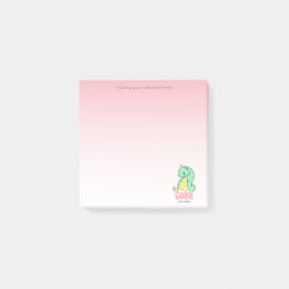 Cake (Cat + Snake) Post-it Notes Block