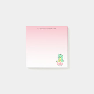 Cake (Cat + Snake) Post-it Notes Block