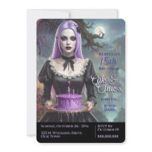 Cake & Chaos, Lila Goth Tonåring Birthday
