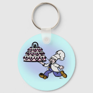 Cake Chef Nyckelring