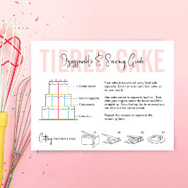 Cake Disassemble & Service Guide Rosa Bakery Tack Kort