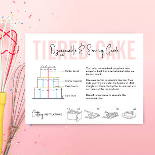Cake Disassemble & Service Guide Rosa Bakery Tack Kort