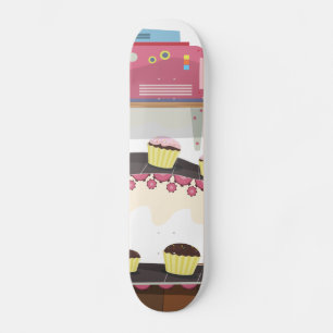Cake Factory Mini Skateboard Bräda 18,5 Cm