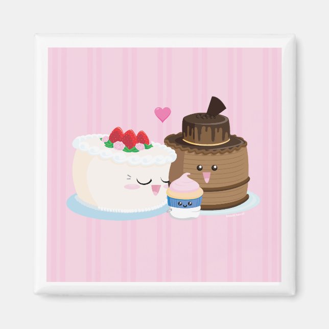Cake Family Magnet (Framsidan)