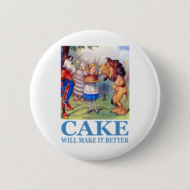 CAKE KOMMER ATT BÄTTRE KNAPP (Framsida)