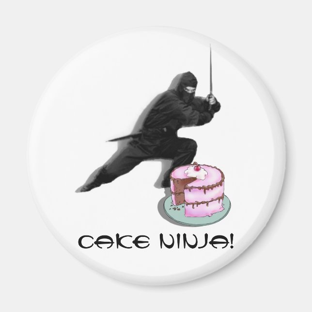 Cake Ninja! Magnet (Framsidan)