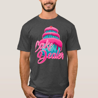 Cake paj-återförsäljare bakare t shirt