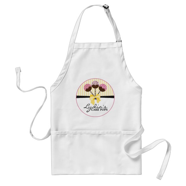 Cake Pops Bakery Apron Förkläde (Framsidan)