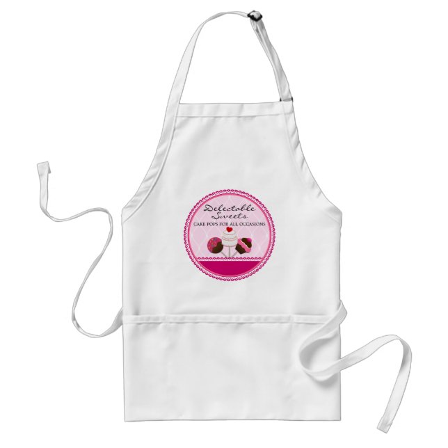 Cake Pops Bakery Apron Förkläde (Framsidan)