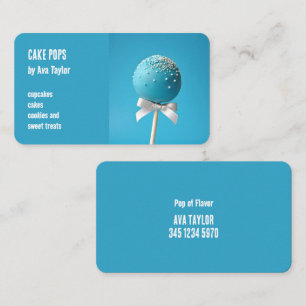 Cake Pops Visitkort