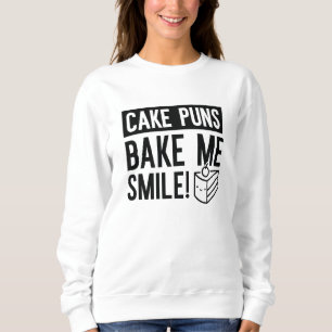 Cake Puns Bake Me Smile T Shirt