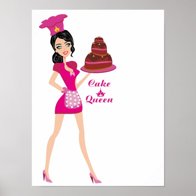 Cake Queen Poster (Framsidan)