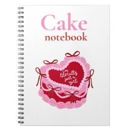 Cake Recipe Journal for Baking Lovers Anteckningsbok