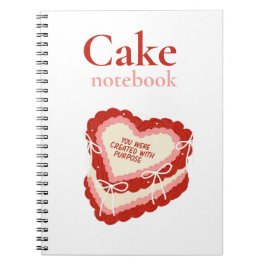 Cake Recipe Notebook for Home Bakers Anteckningsbok