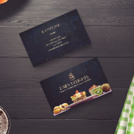 Cake Shop Business | Royal Golden Cake Visitkort