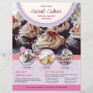 Cake Shop Flyer-mall