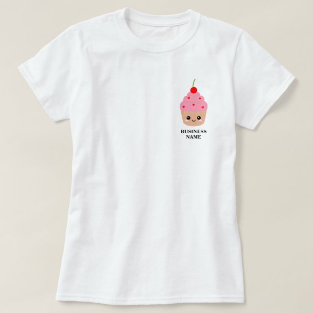 Cake Shop T-shirt, bageri T-shirt (Design framsida)
