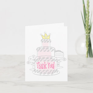 Cake - tackkort