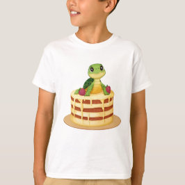 Cake Turtle Party T Shirt