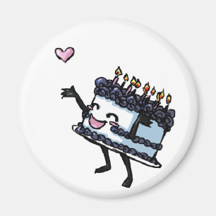CakeLove magnet - tårta