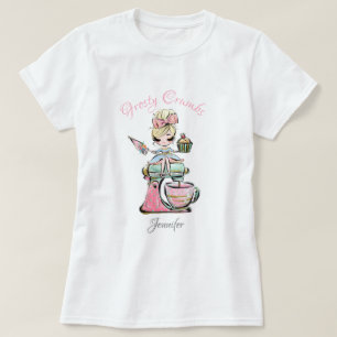 Cakes Cookie Bakery Logotyp, Bakery Branding Busin T Shirt
