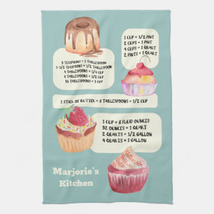 Cakes Personlig för konversion av köksmiljöer Kökshandduk