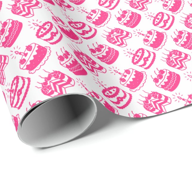 Cakes  presentpapper (Rullad Hörn)