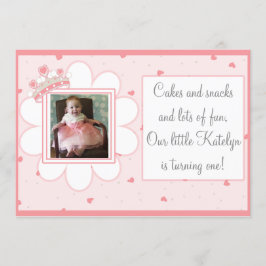 Cakes & Snacks and Lots of Roligt, första födelsed Inbjudningar