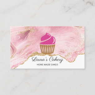 Cakes & Sweets Cuptårta Home Bakery Cute Modern Bu Visitkort