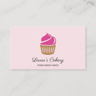 Cakes & Sweets Cuptårta Home Bakery Cute Modern Bu Visitkort