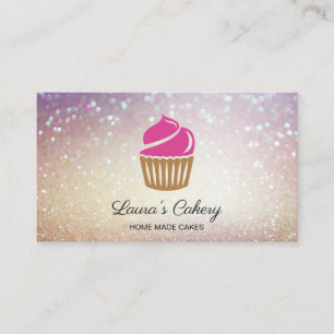 Cakes & Sweets Cuptårta Home Bakery Cute Modern Visitkort