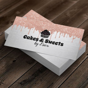 Cakes & Sweets Cuptårta Home Bakery Modern Drives Visitkort