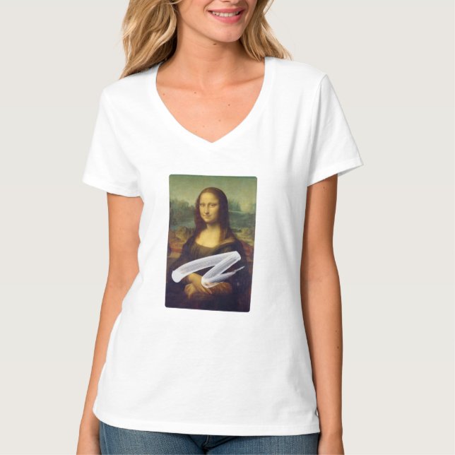 Caks Mona Lisa T-Shirt (Framsida)