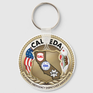 CAL--EDAlogotyp Keychain (den stora logotypen) Nyckelring