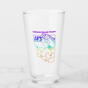 Cal-Neva AFS Rainbow Glass Tumbler Glaskopp