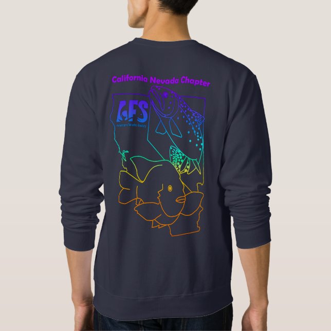 Cal Neva American Fisheries Society Sweatshirt (Baksida)