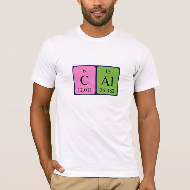 Cal Perical bord namn-skjorta T-shirt (Framsida)