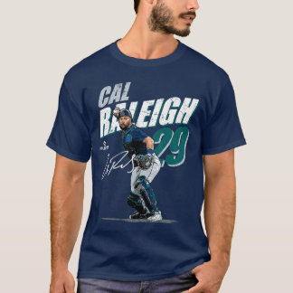 Cal Raleigh Seattle MLB Basebollspelare MLBCRA204 T Shirt