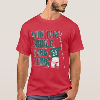 Cal Raleigh vinner hela fan tings Seattle baseboll T Shirt