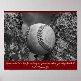 Cal Ripken Basebollaffisch Poster