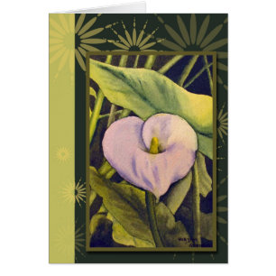 Cala Lilly Hälsningskort