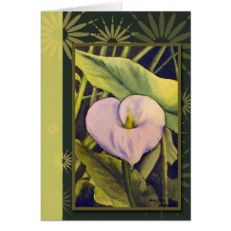 Cala Lilly Hälsningskort